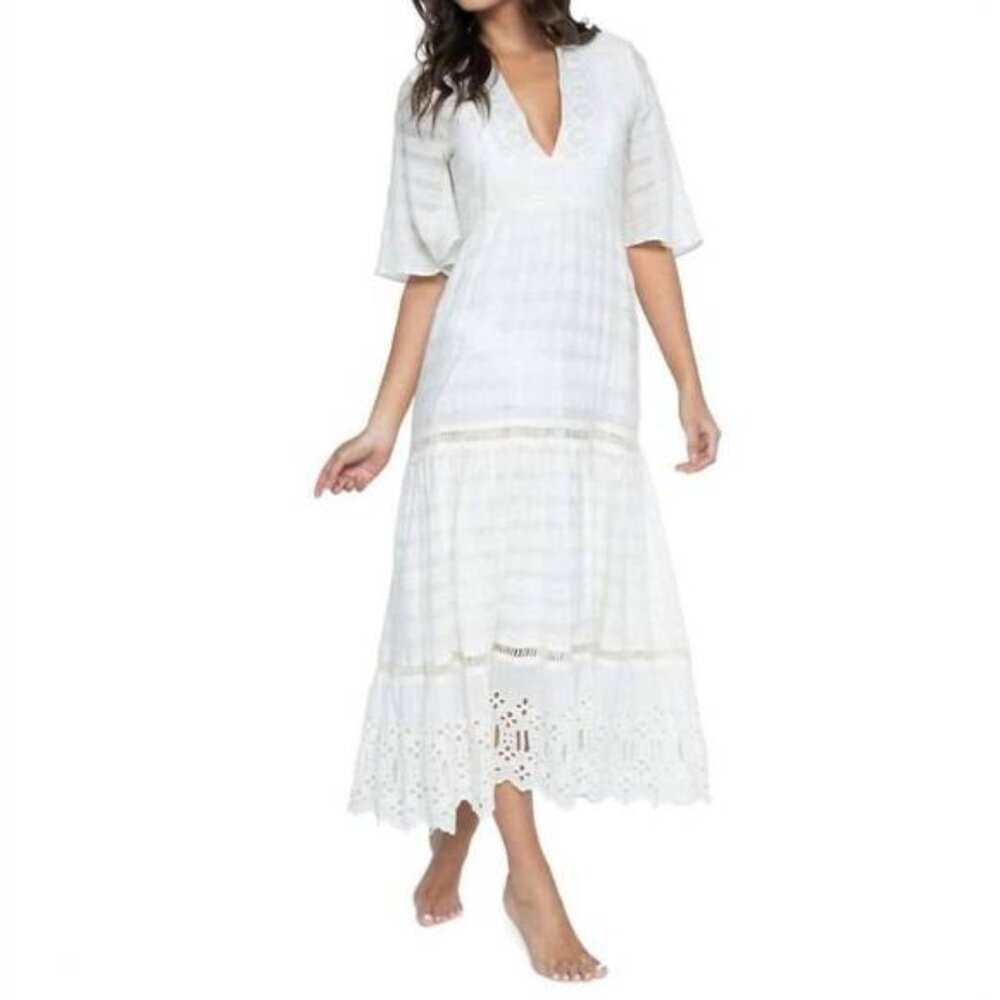 PQ - Waterlilly - Juniper Dress - White